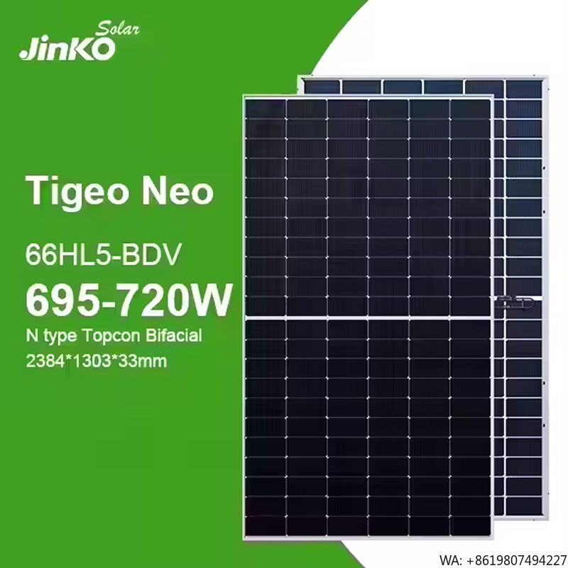 Jinko Solar Panel N-Type - Jinko Tiger Neo N-tipi 66HL5-BDV 700-720
