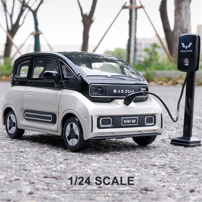 Renewable Energy Kids - 1:24 BAOJUN MINI EV alaşım yeni