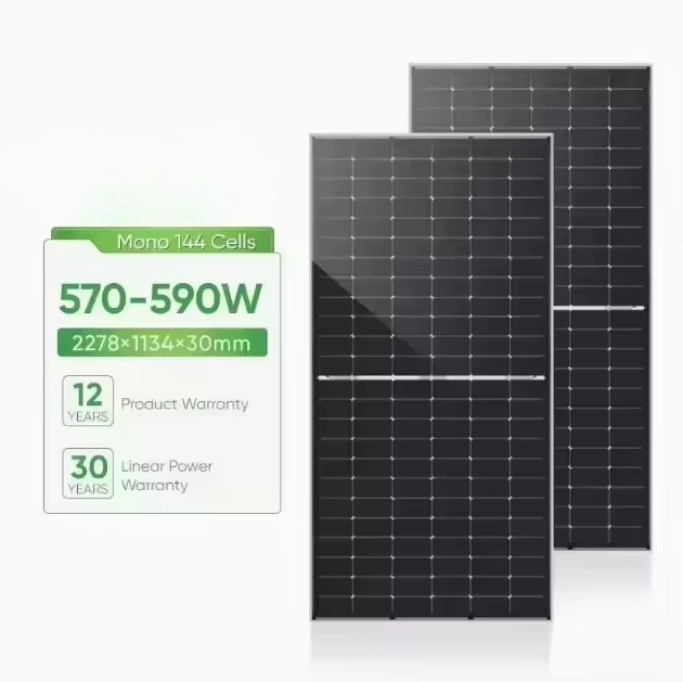 Jinko Solar Panel N-Type - Jinko Güneş Paneli 590W N-tipi Yarım