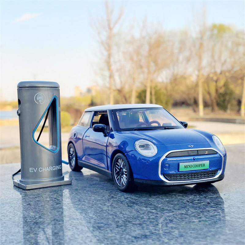 Renewable Energy Kids - 1/28 Mini Cooper Alaşım Araba Modeli