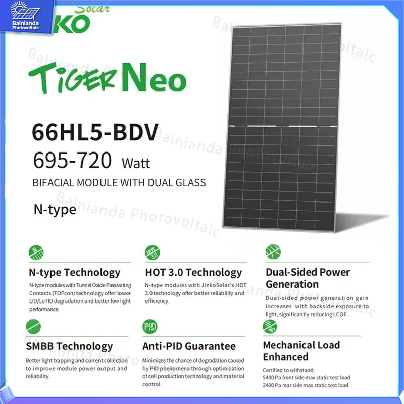 Jinko Yüksek Verimli Güneş Pan - Jinko Solar Panel N-Type incelemesi ve fiyatı