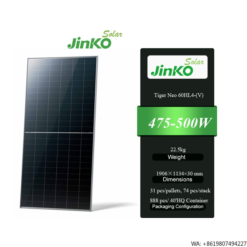 Jinko Tiger Neo 60HL4-(V) 475- - Jinko Solar Panel N-Type incelemesi ve fiyatı