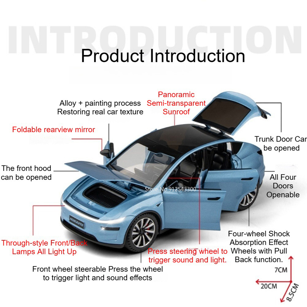 1:24 Ölçekli Model Y Araba Mod - Renewable Energy Kids incelemesi ve fiyatı