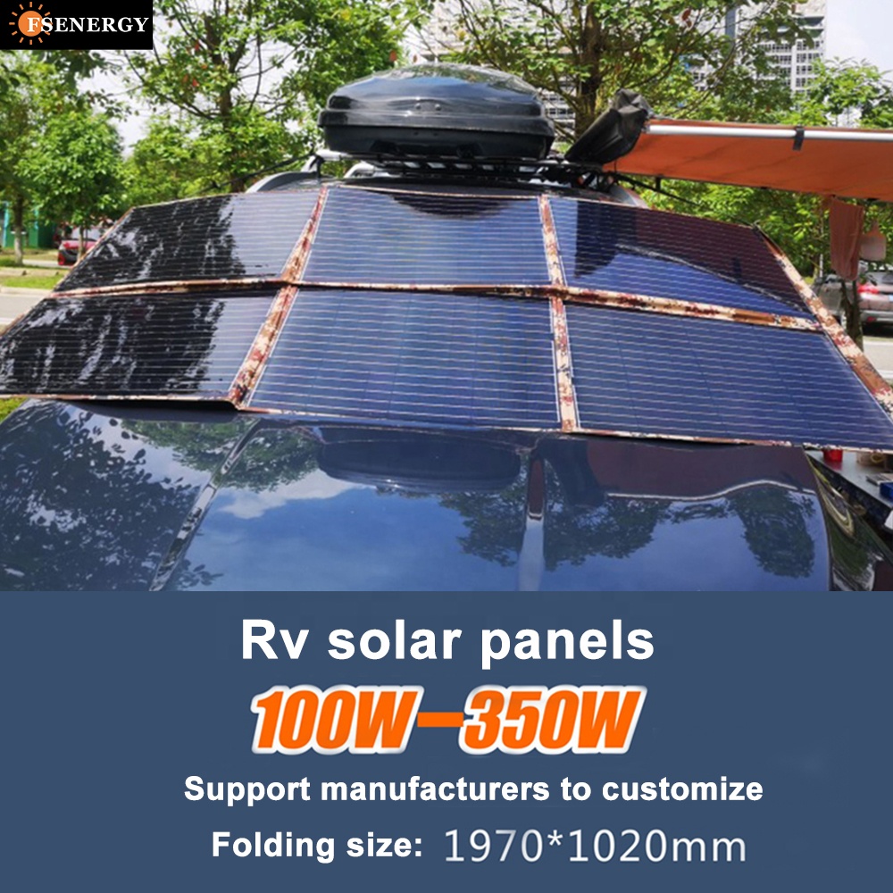 350W Esnek Monokristal Güneş P - Flexible Solar Panel incelemesi ve fiyatı